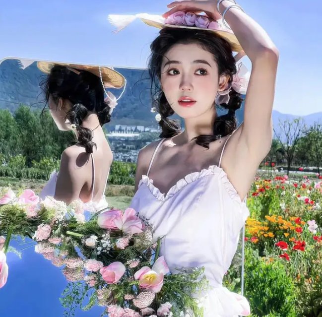 住宅区的两人